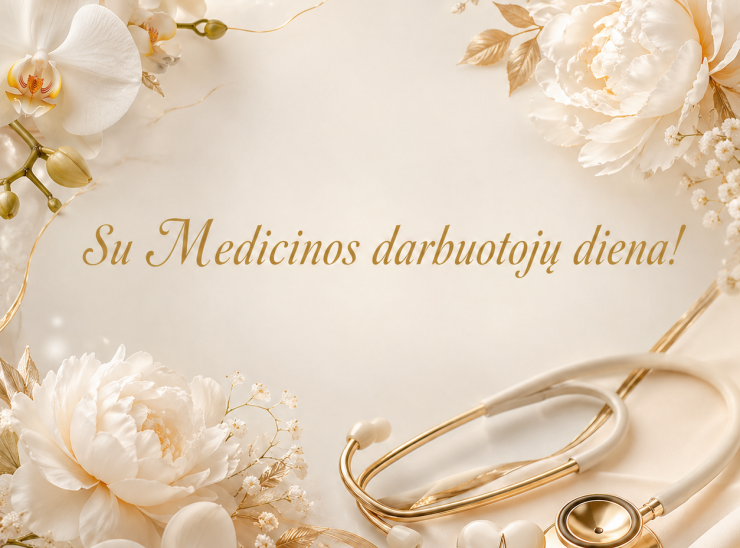 Sveikinimas Medicinos darbuotojų dienos proga